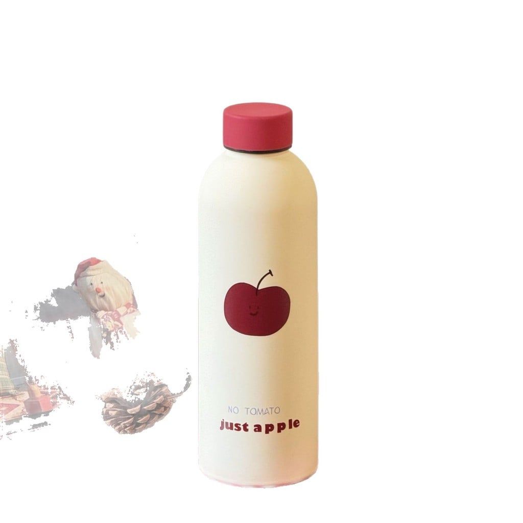  Bình giữ nhiệt kiểu chai rượu vang đỏ, tiện mang theo 