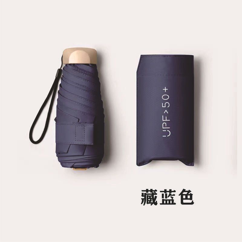  Ô Dù Gấp 5 Lần Chống Mưa Nhỏ Gọn Siêu Nhẹ Có Túi Đựng [GIAO HÀNG 2-10 NGÀY | SỈ TỪ 2 TRIỆU | CÓ THỂ IN LOGO] 