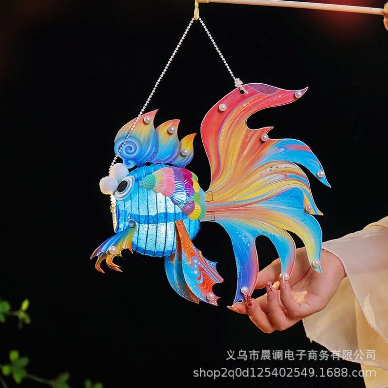  “Đặt Trước: Bộ 10 Đèn Lồng Cá Thủ Công Độc Đáo Cho Tết Trung Thu Việt” 