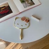  Gương Nhỏ Mini Hình Mèo Thiếu Nữ Cầm Tay Dễ Thương Có Thể Gập [GIAO HÀNG 2-10 NGÀY | SỈ TỪ 2 TRIỆU | CÓ THỂ IN LOGO] 