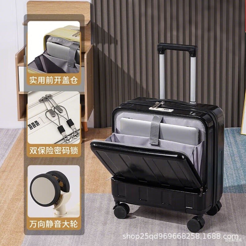  Vali Kéo Xách Tay Mở Nắp Trước - Hành Lý Du Lịch Cỡ Nhỏ Mang Lên Máy Bay, Dùng Cho Công Tác Ngắn Ngày, Nhiều Màu Sắc [GIAO HÀNG 2-10 NGÀY | SỈ TỪ 2 TRIỆU | CÓ THỂ IN LOGO] 