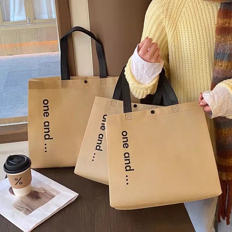  Túi vải không dệt đựng quần áo, túi packaging shop thời trang 