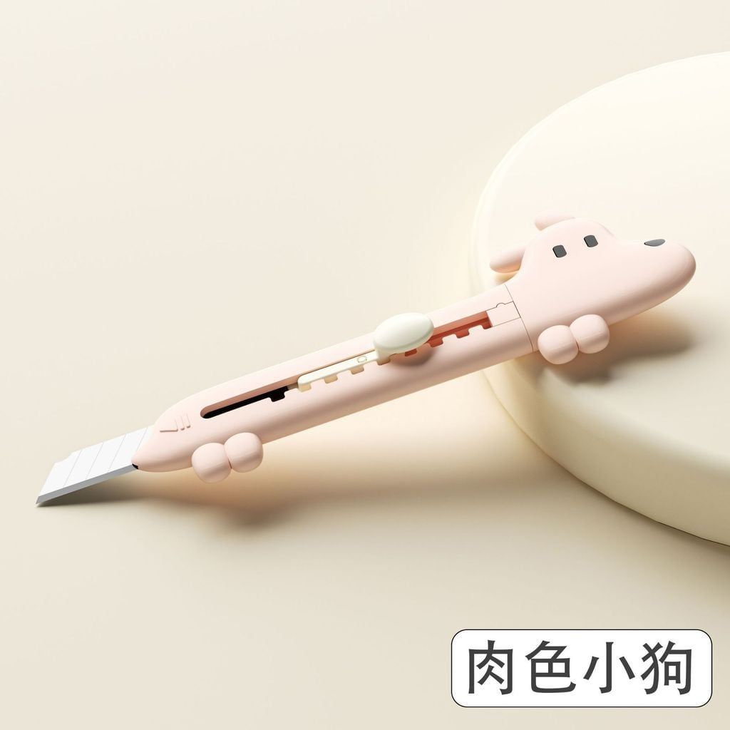  Dao Rọc Giấy Nghệ Thuật Hình Chú Cún Hoạt Hình Sáng Tạo Tiện Mang Theo [GIAO HÀNG 2-10 NGÀY | SỈ TỪ 2 TRIỆU | CÓ THỂ IN LOGO] 