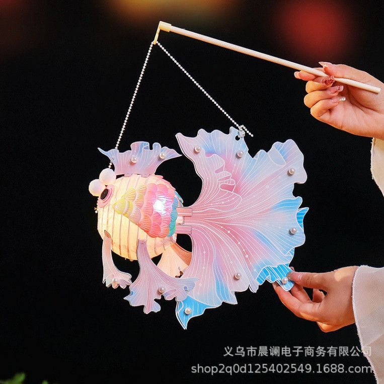  10 Đèn Lồng Cá Di Sản Văn Hóa Thủ Công Tết Trung Thu [GIAO HÀNG 2-10 NGÀY | SỈ TỪ 2 TRIỆU | CÓ THỂ IN LOGO] 