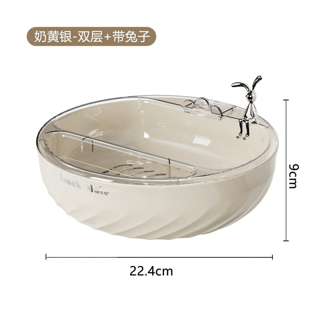  Khay Đựng Trái Cây Sấy Khô, Đồ Ăn Vặt Gia Dụng Phòng Khách [GIAO HÀNG 2-10 NGÀY | SỈ TỪ 2 TRIỆU | CÓ THỂ IN LOGO] 