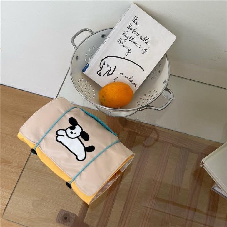  Túi Đựng Mỹ Phẩm Thiết Kế Gấp 4 Trong 1 Dung Tích Lớn, Lưới Tháo Rời Hoạt Hình Ấn Tượng 