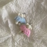  5 Chuỗi Điện Thoại Mini Angel Bear Trái Tim Màu Hồng, Xanh [GIAO HÀNG 2-10 NGÀY | SỈ TỪ 2 TRIỆU | CÓ THỂ IN LOGO] 