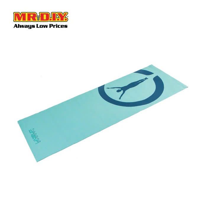  Thảm tập Yoga PVC in hình thể thao LIVEUP - Màu xanh dương (173cm) - Q25-0009 