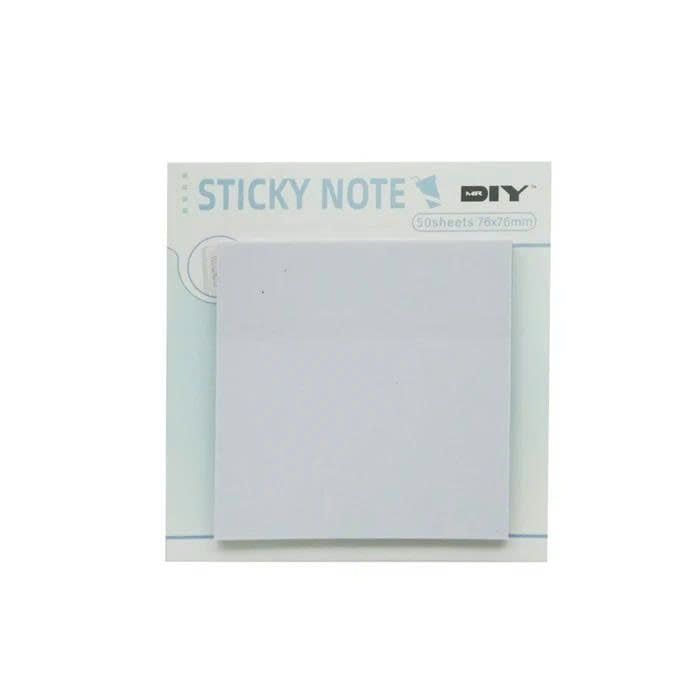 COMBO 2 Tệp Giấy ghi chú Post-it dính trơn, 100 tờ (76 x 76mm) ( Giao màu ngẫu nhiên) - D26-010 