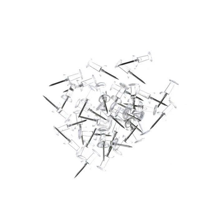  Combo 2 gói Đinh ghim đầu nhựa trong suốt HONG YUE (80 chiếc) - D26-015 