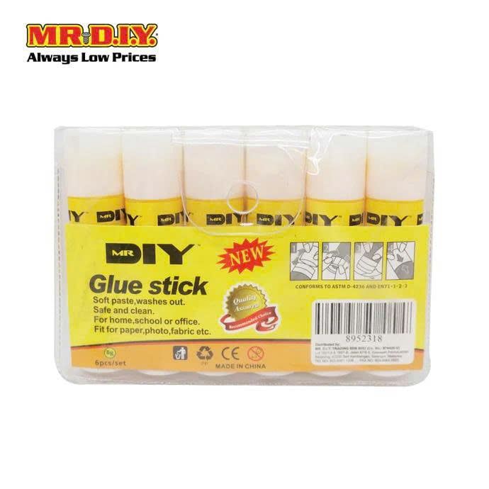  Bộ 6 thỏi Keo dán dạng thỏi  (8g) - D26-016 