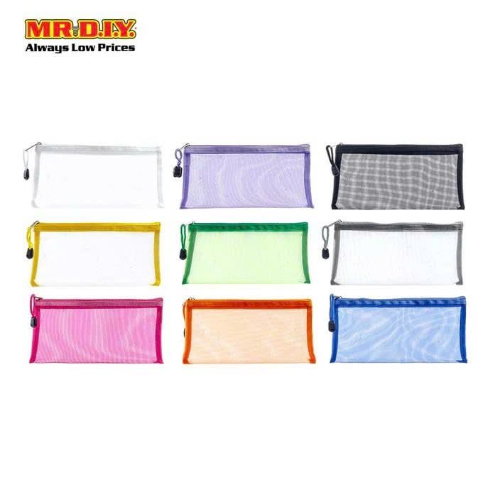  Combo 2 Túi đựng tài liệu bằng vải có khóa kéo ( Giao màu ngẫu nhiên)  - D26-019 