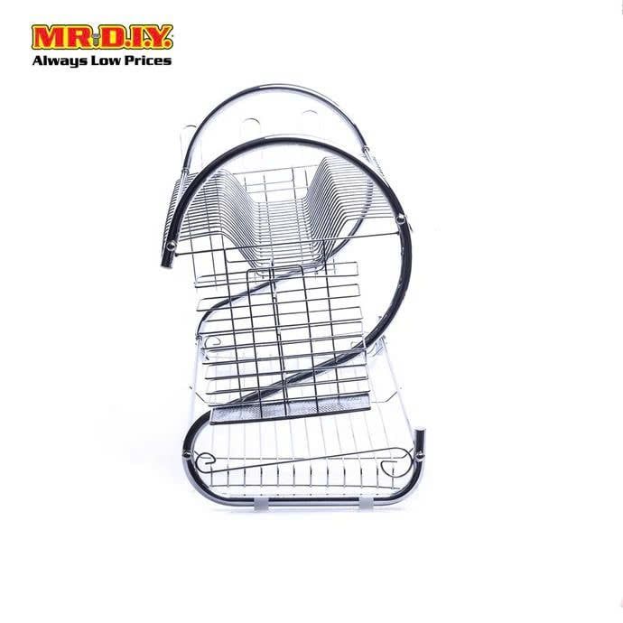  (MR.DIY) Giá phơi bát đĩa 2 tầng (39x65x25cm) - D26-027 