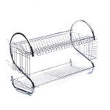  (MR.DIY) Giá phơi bát đĩa 2 tầng (39x65x25cm) - D26-027 