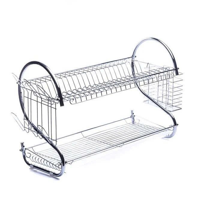  (MR.DIY) Giá phơi bát đĩa 2 tầng (39x65x25cm) - D26-027 
