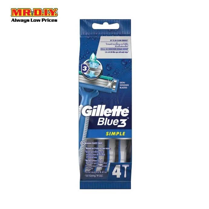  Bộ 4 dao cạo dùng một lần Gillette Blue Simple 3 - D26-032 