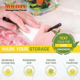  Combo 2 set túi đựng đồ có khóa kéo, 60 chiếc (Dài 12cm x Rộng 8.5cm) - D26-058 