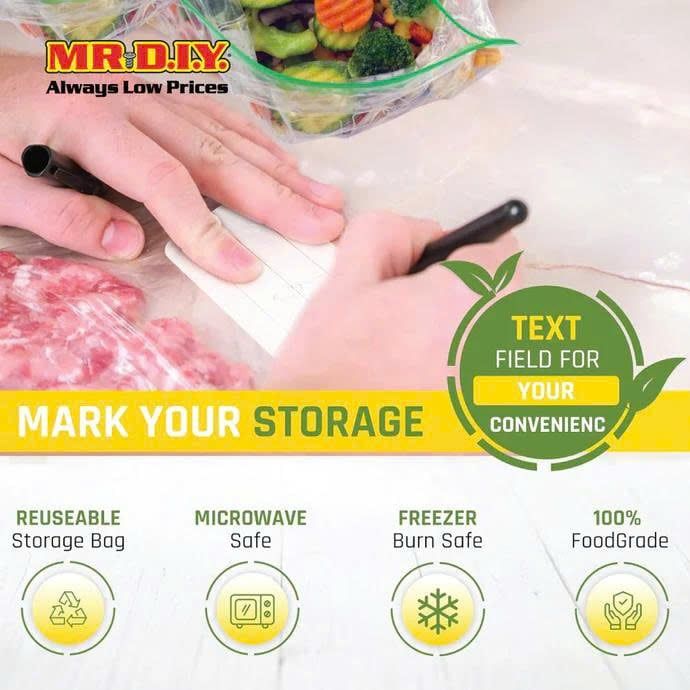  Combo 2 set túi đựng đồ có khóa kéo, 60 chiếc (Dài 12cm x Rộng 8.5cm) - D26-058 