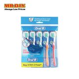  Bộ Bàn Chải Đánh Răng Oral-B Complete Easy Clean Lông Mềm – Mua 3 Tặng 2 - D26-073 