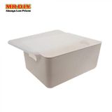  Hộp đựng đồ có nắp - Màu Trắng  (36,5 x 26 x 16 cm) - Q26-076 