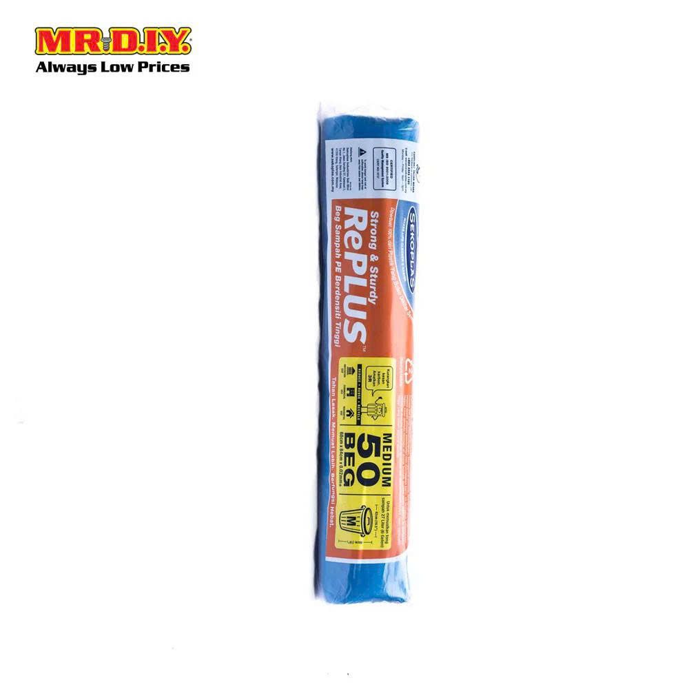  Túi đựng rác HDPE SEKOPLAS RePlus cỡ M (50 chiếc) - D26-077 