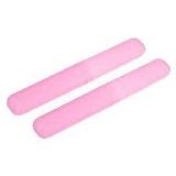  COMBO 4 Bộ hộp đựng bàn chải đánh răng du lịch bằng nhựa di động (8 chiếc) - D26-078 