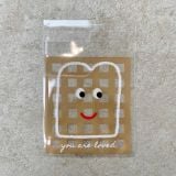  Combo 50 Túi Nilong Trong In Họa Tiết Dễ Thương, Tiện Lợi– Đựng Quà & Bánh Kẹo - Q26-080 