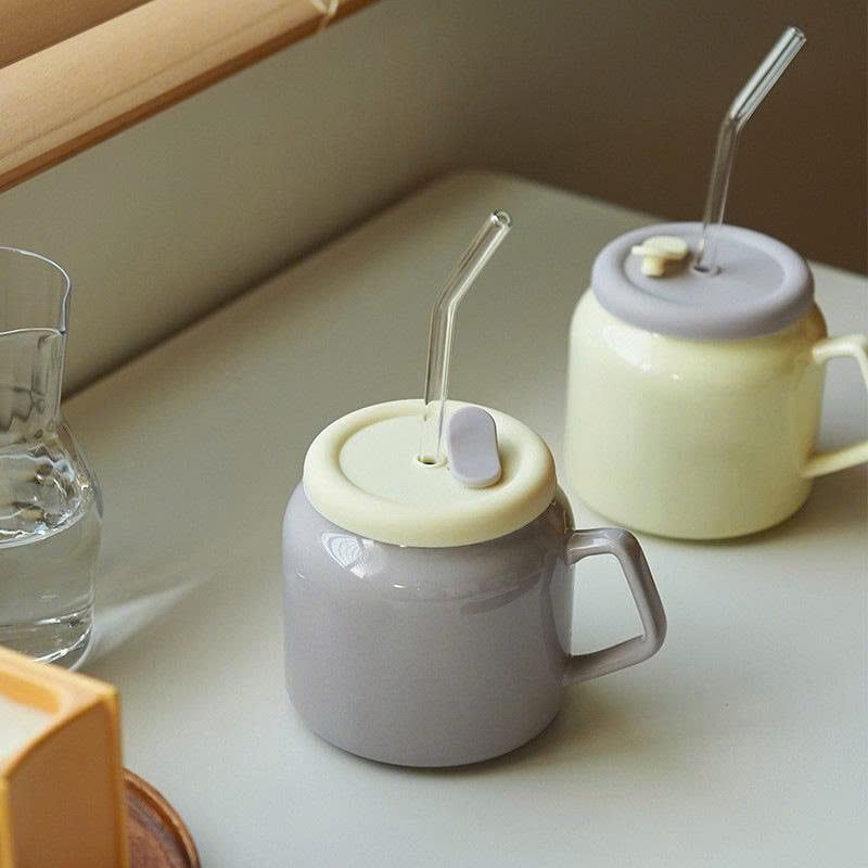  Cốc Nữ Dáng Đẹp Dung Tích Lớn Có Nắp Và Ống Hút [GIAO HÀNG 2-10 NGÀY | SỈ TỪ 2 TRIỆU | CÓ THỂ IN LOGO] 