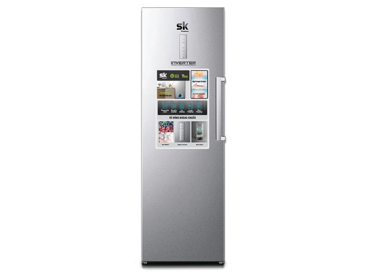 Tủ đông đứng SK Sumikura Inverter SKFU-350HSN.I (không đóng tuyết, 350 lít)