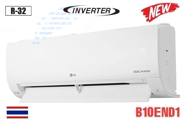Điều hòa LG 2 chiều Inverter 1HP-9.200BTU B10END1