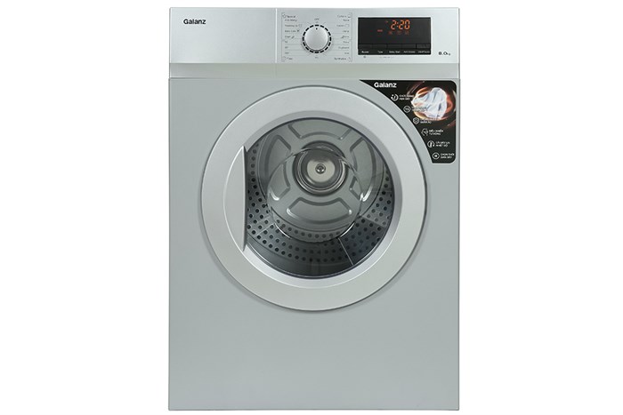 Máy sấy thông hơi Galanz 8kg DV-80T5C(S)