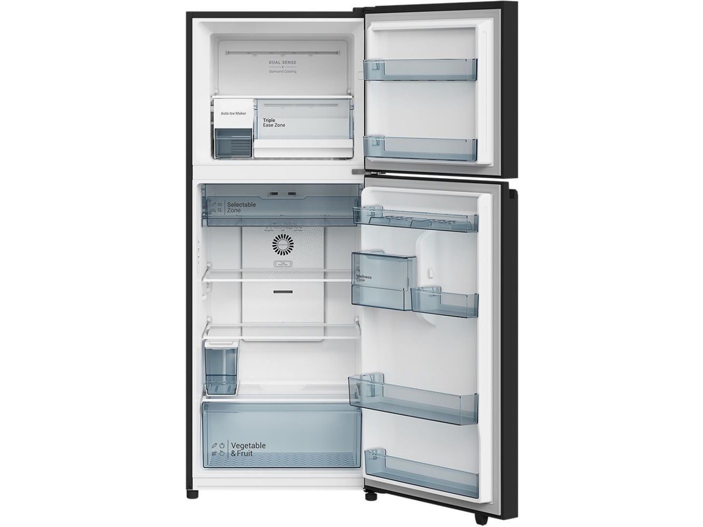 Tủ lạnh Hitachi HRTN6408SAGMGVN Inverter 374 lít