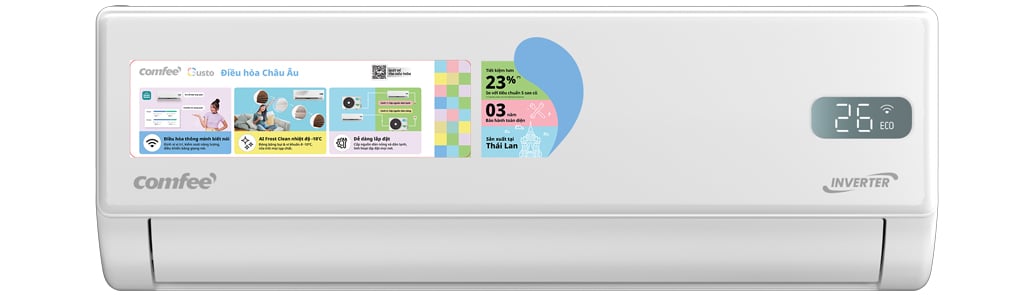 Máy Lạnh Comfee Inverter 1.5 Hp CFS-13VGP