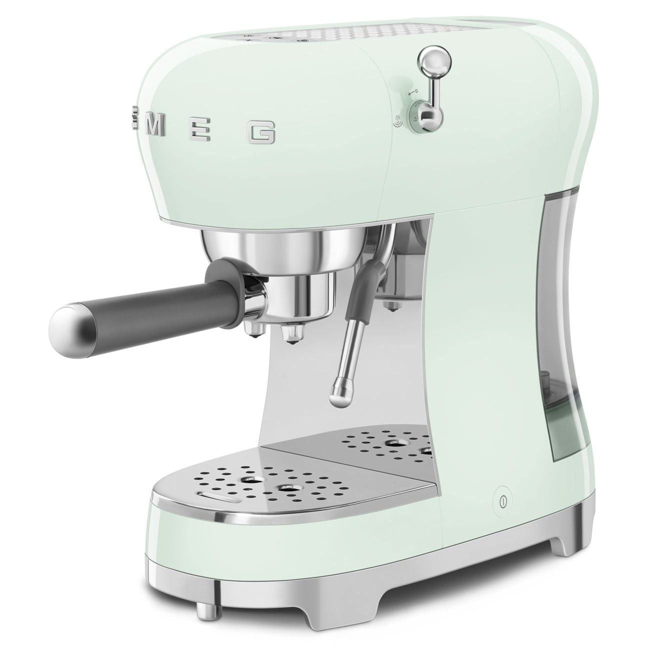 Máy Pha Cafe SMEG ECF02PGEU màu xanh lá pastel bóng