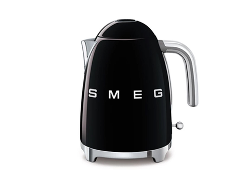 Ấm Đun Nước Siêu Tốc Smeg KLF03BLEU Glossy Black 1.7L
