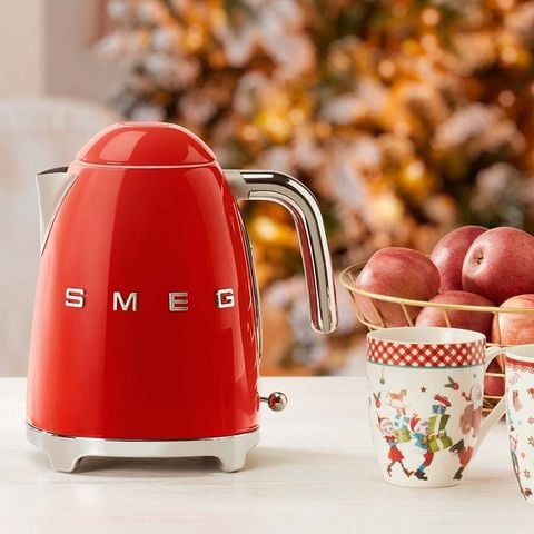 Ấm Đun Nước Siêu Tốc Smeg KLF03RDEU màu đỏ 1.7L
