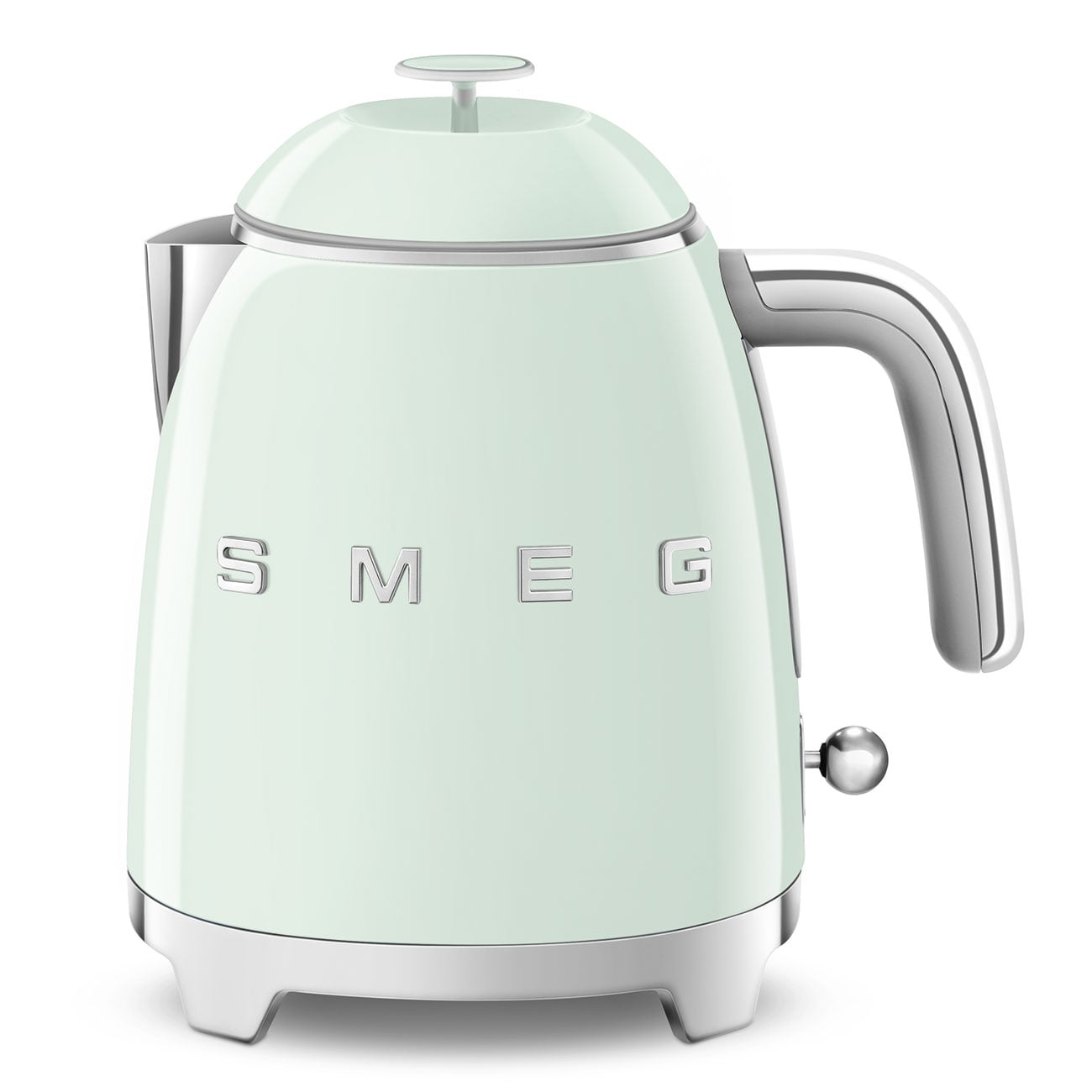 Ấm siêu tốc mini SMEG KLF05PGEU – màu xanh mint (0,8L)