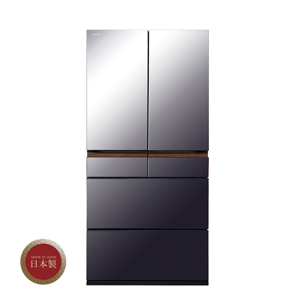 Tủ lạnh Hitachi 6 cánh Inverter 670 lít R-GW670TV XM