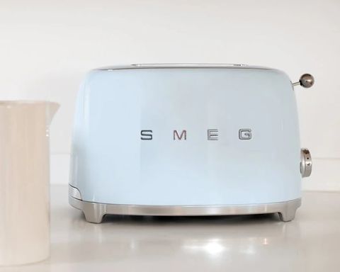 Máy Nướng Bánh Mì SMEG TSF01PBEU - Xanh Nhạt