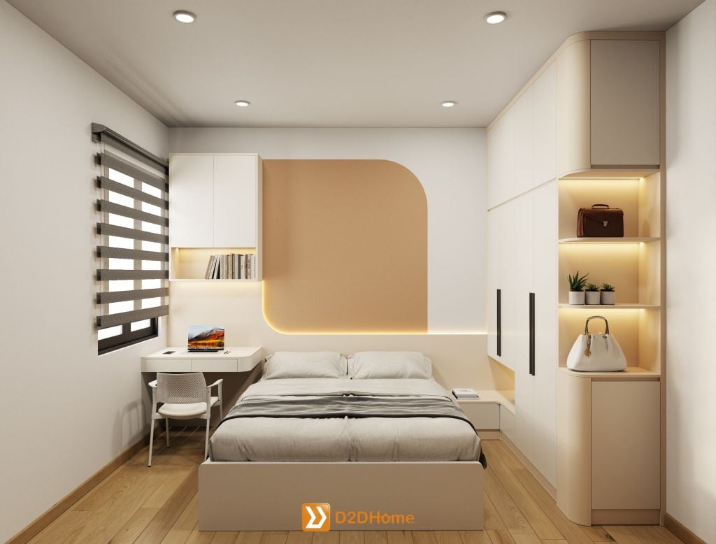 Green Town Bình Tân căn hộ 2 phòng ngủ nhà chị Uyên