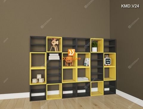 Kệ sách module trang trí mã KMD.V24