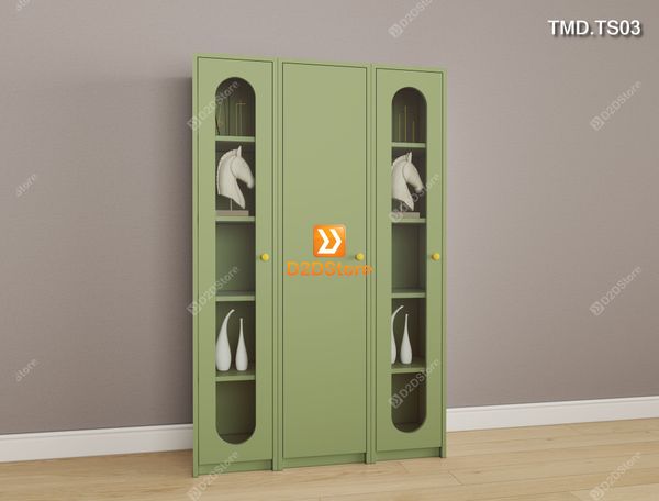 Bộ 3 tủ module đựng sách đồ chơi đồ trang trí và xếp đồ dùng mã TMD.TS03