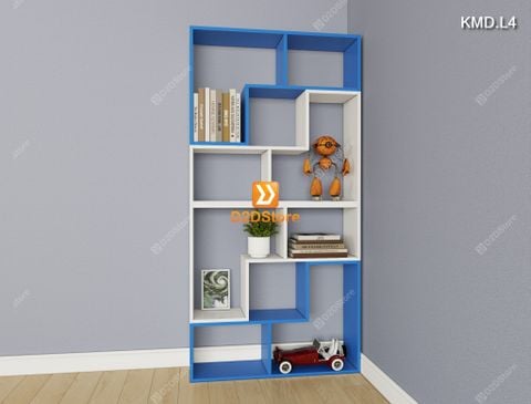 Kệ sách module trang trí mã KMD.L4