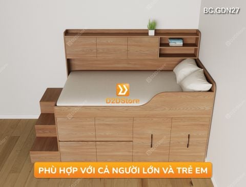 Giường đa năng lưu trữ thông minh BC.GDN27