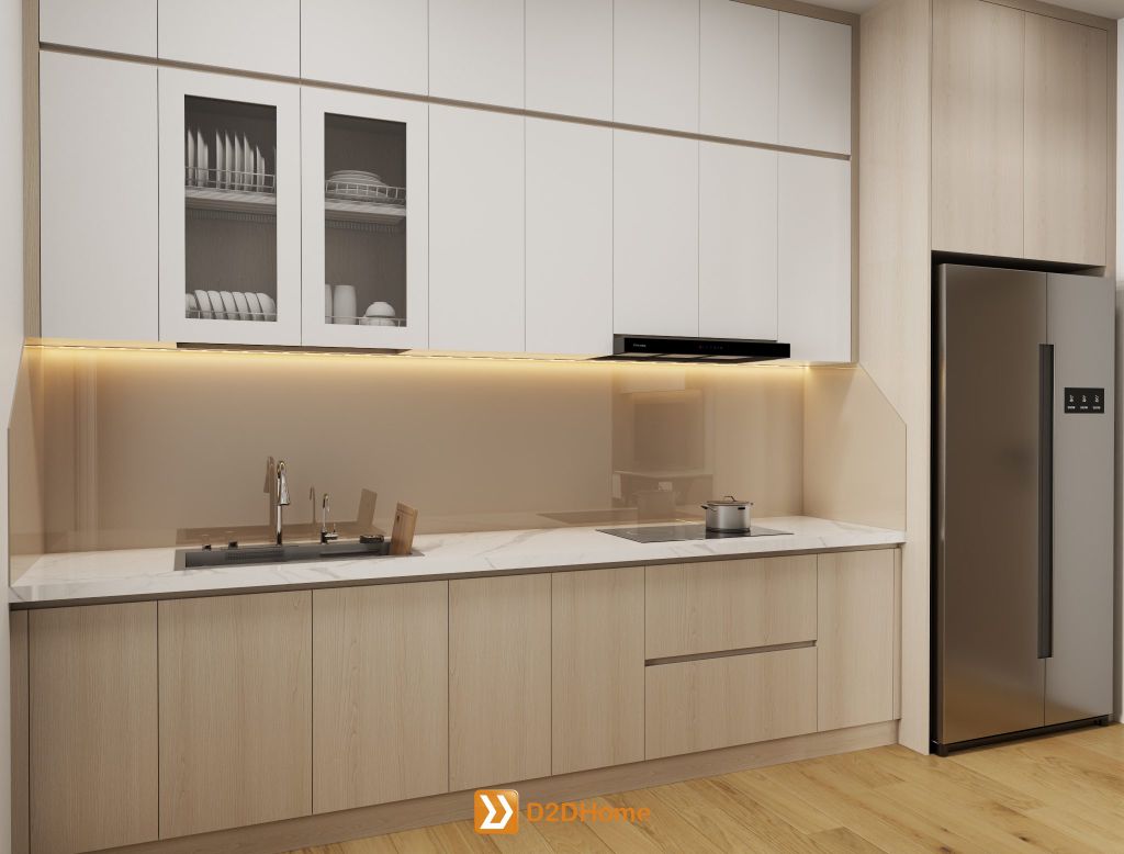 Sơn kỳ phường Tân Phú căn hộ 2 phòng ngủ nhà chị Loan