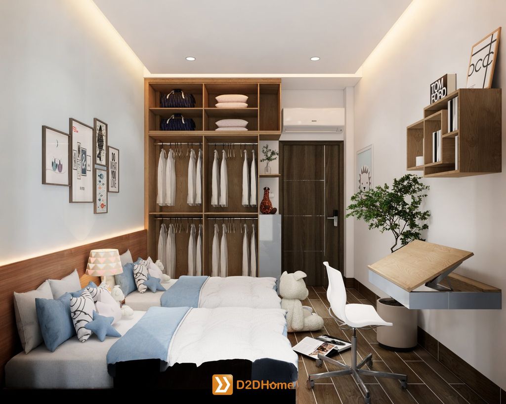 Nhà phố phường Bình Thạnh 3 phòng ngủ nhà chị Hải Âu