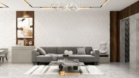Nhà phố phường Dĩ An 3 phòng ngủ nhà anh Chung