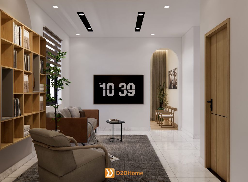 Nhà phố phường Bình Dương 3 phòng ngủ nhà anh Đức