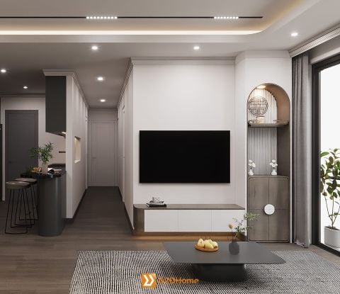 Căn hộ 3 phòng ngủ nhà anh Hoàng