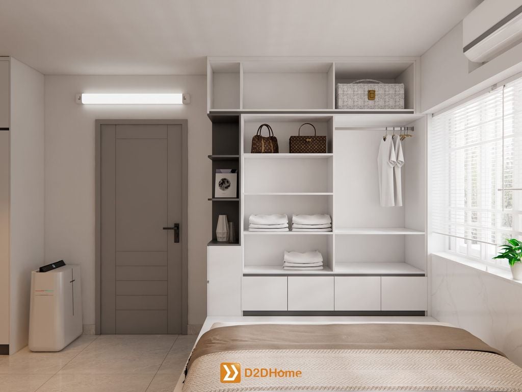 Chung cư Hiệp Thành căn hộ 3 phòng ngủ nhà chị Kiều